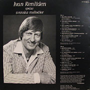 IVAN RENLIDEN / Spelar Svenska Melodier